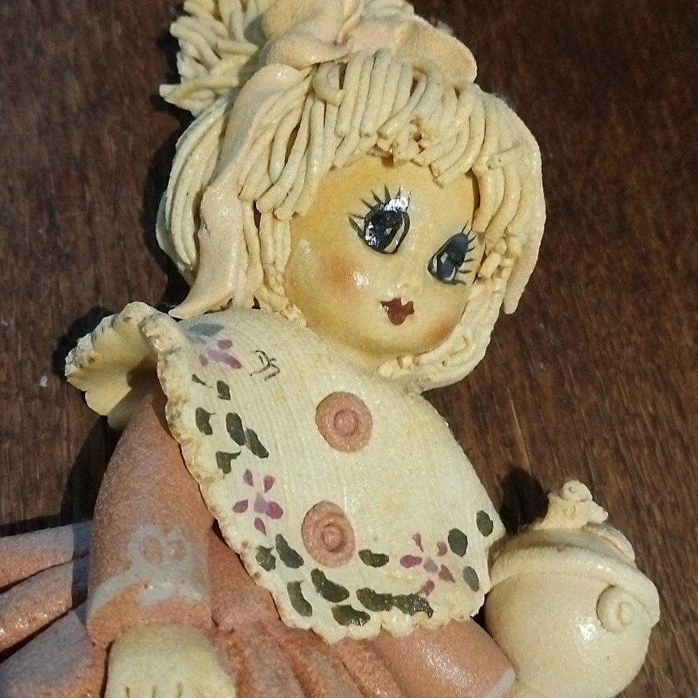 Salt dough doll. 815GW3